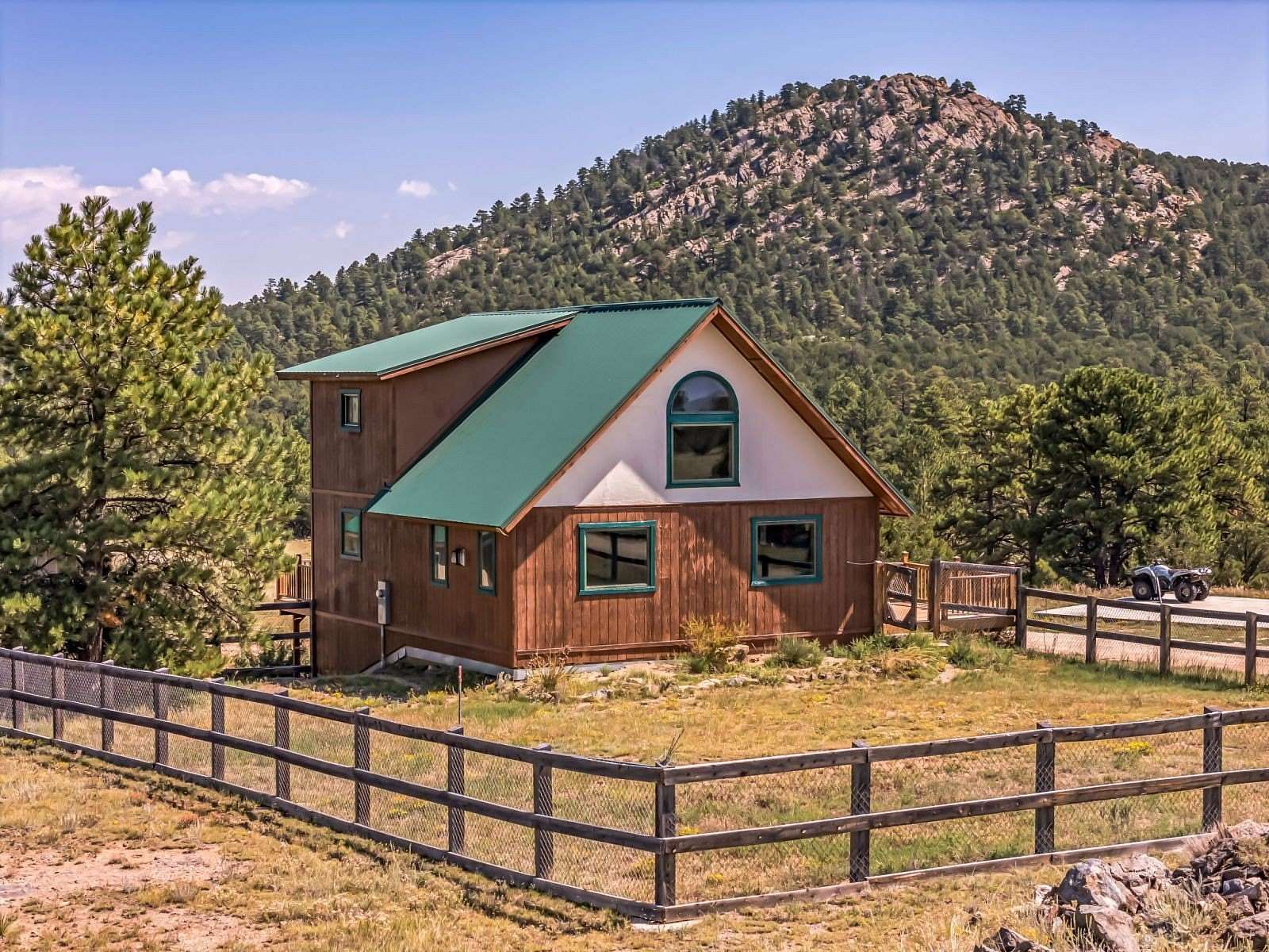 35.5 Acres of Recreational Land with Home for Lease in Westcliffe, Colorado