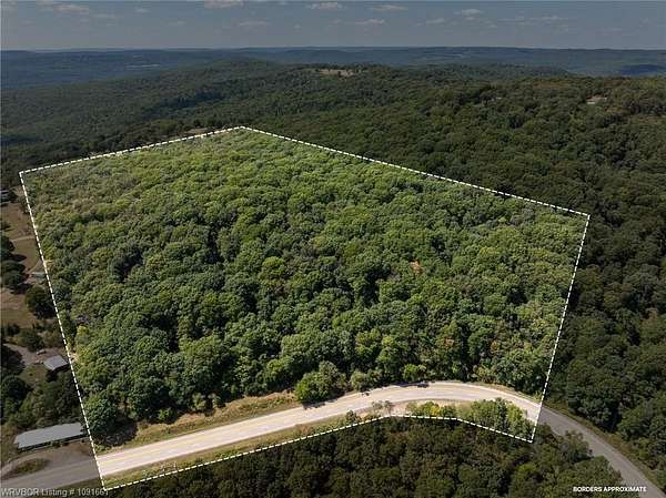 58.3 Acres of Recreational & Residential Land for Auction in Mountainburg, Arkansas