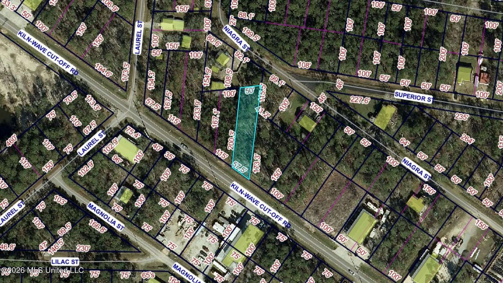 0.25 Acres of Commercial Land for Sale in Waveland, Mississippi