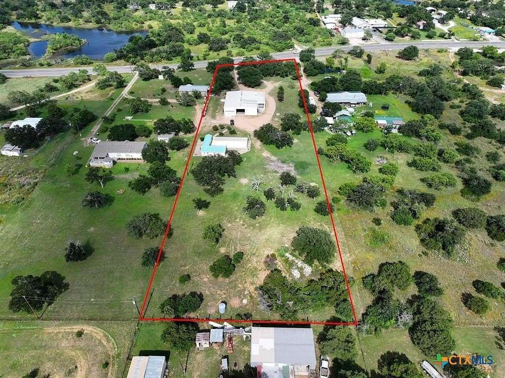 3.22 Acres of Land with Home for Sale in Kingsland, Texas