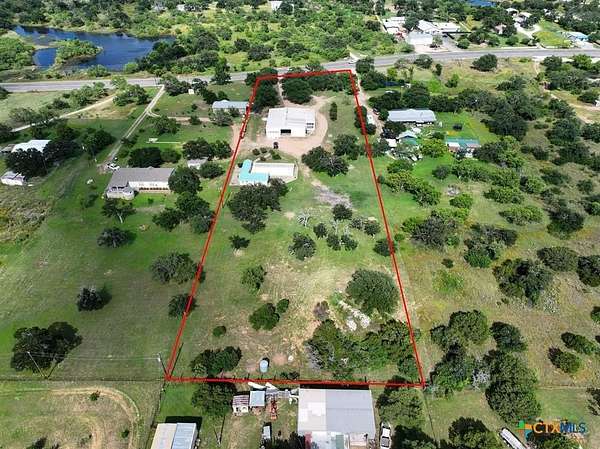 3.22 Acres of Land with Home for Sale in Kingsland, Texas