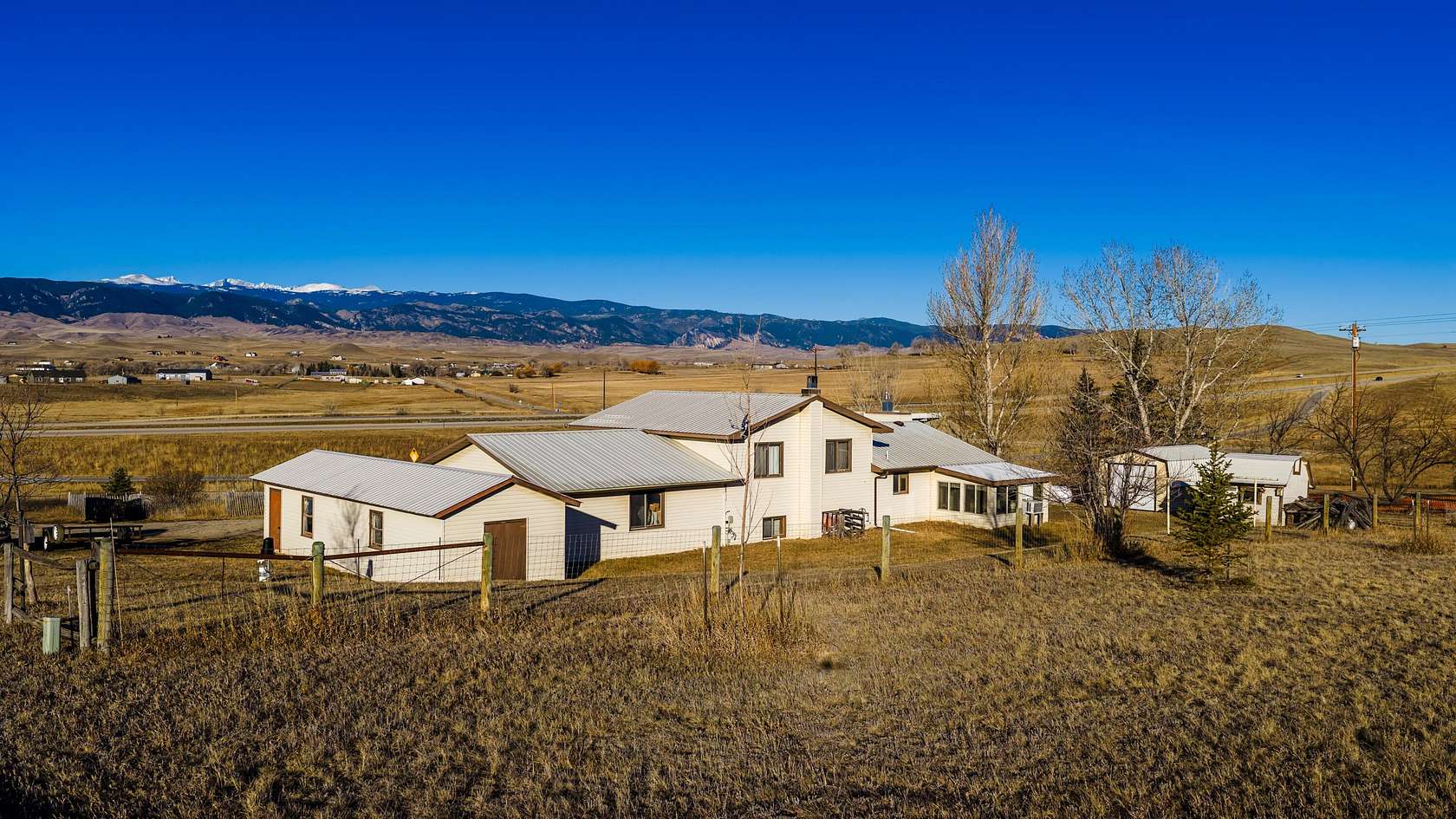 1.5 Acres of Land with Home for Sale in Buffalo, Wyoming