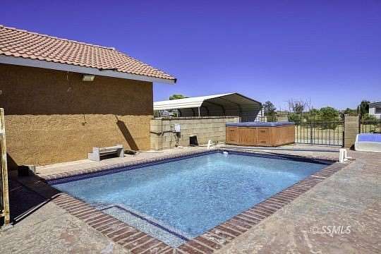2.5 Acres of Land with Home for Sale in Ridgecrest, California