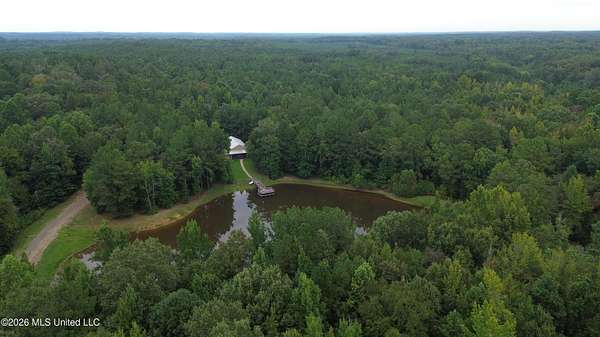 120 Acres of Recreational Land with Home for Sale in Carthage, Mississippi