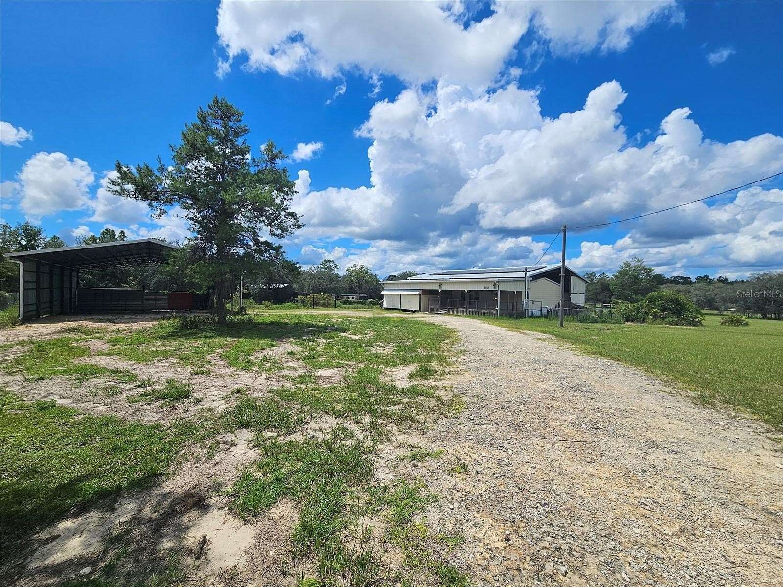 4.4 Acres of Land with Home for Sale in Bronson, Florida