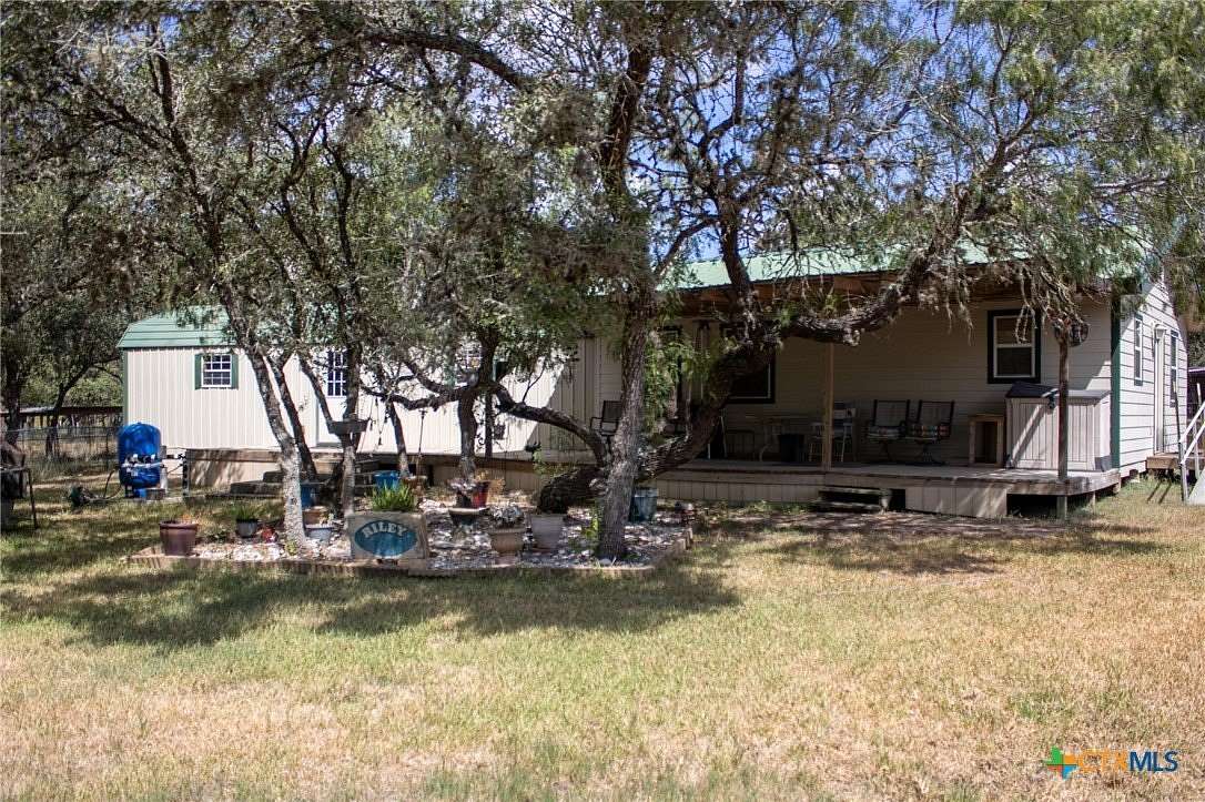 12.6 Acres of Land with Home for Sale in Goliad, Texas