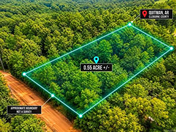 0.55 Acres of Residential Land for Sale in Quitman, Arkansas