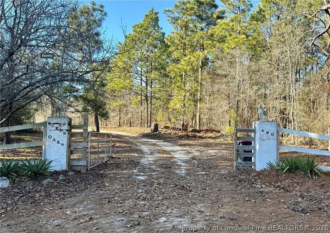 40.7 Acres of Land with Home for Sale in Hamlet, North Carolina