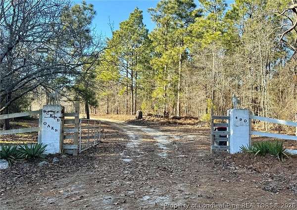40.7 Acres of Land with Home for Sale in Hamlet, North Carolina
