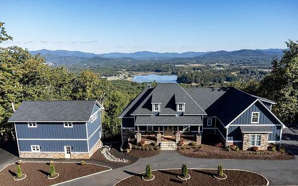 2.83 Acres of Land with Home for Sale in Blairsville, Georgia