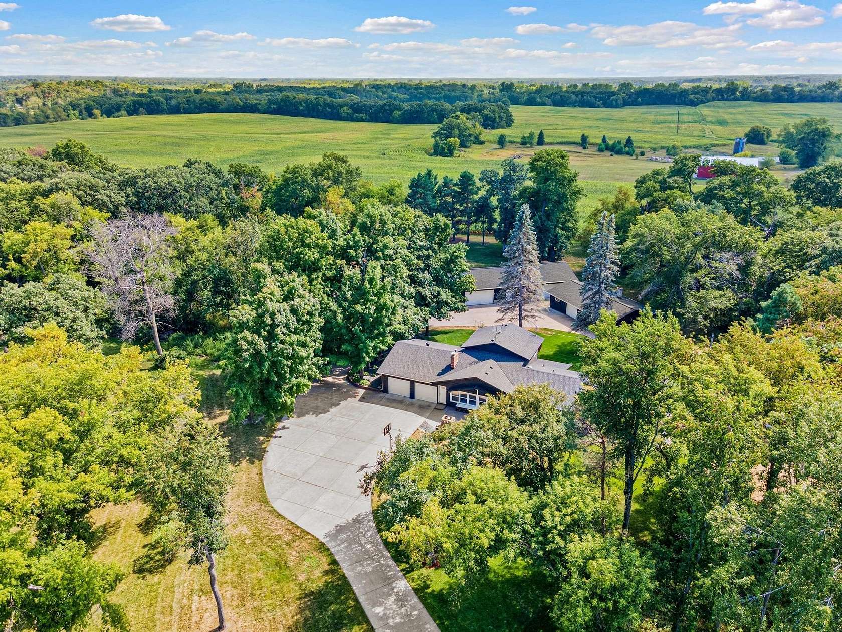 2.57 Acres of Land with Home for Sale in Cambridge, Minnesota