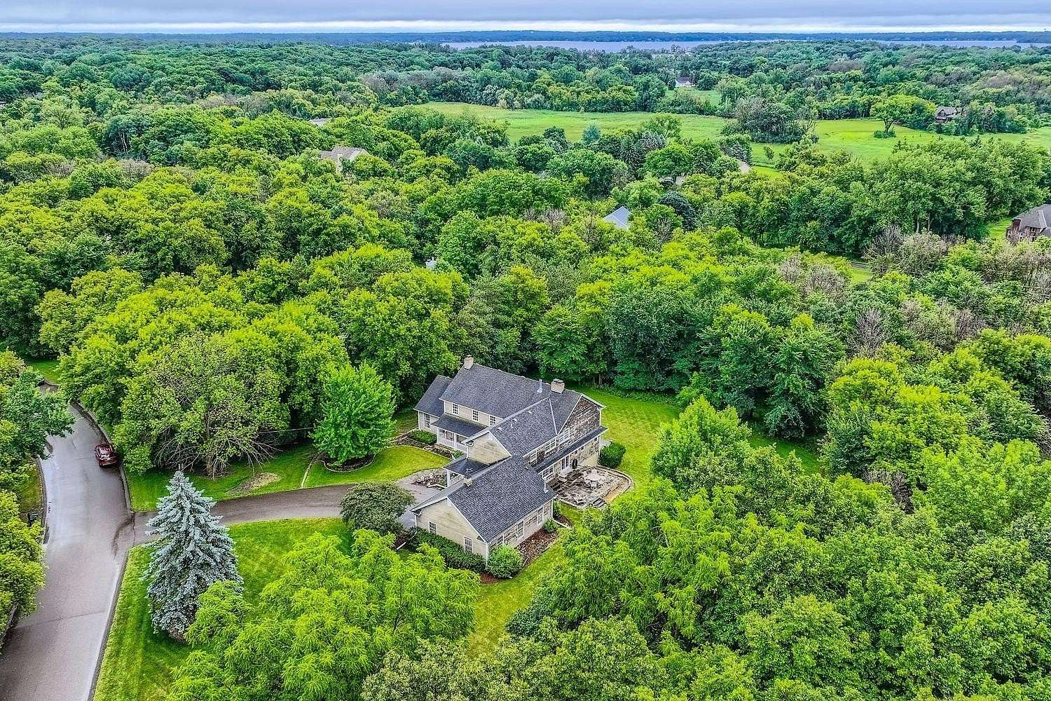 3.16 Acres of Land with Home for Sale in Orono, Minnesota