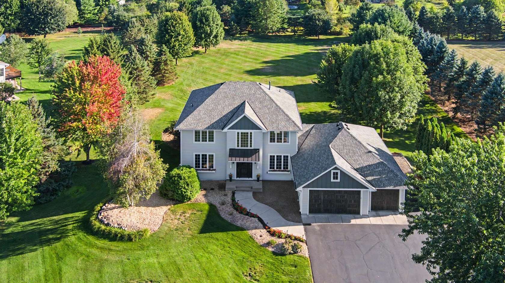 2.5 Acres of Land with Home for Sale in West Lakeland Township, Minnesota