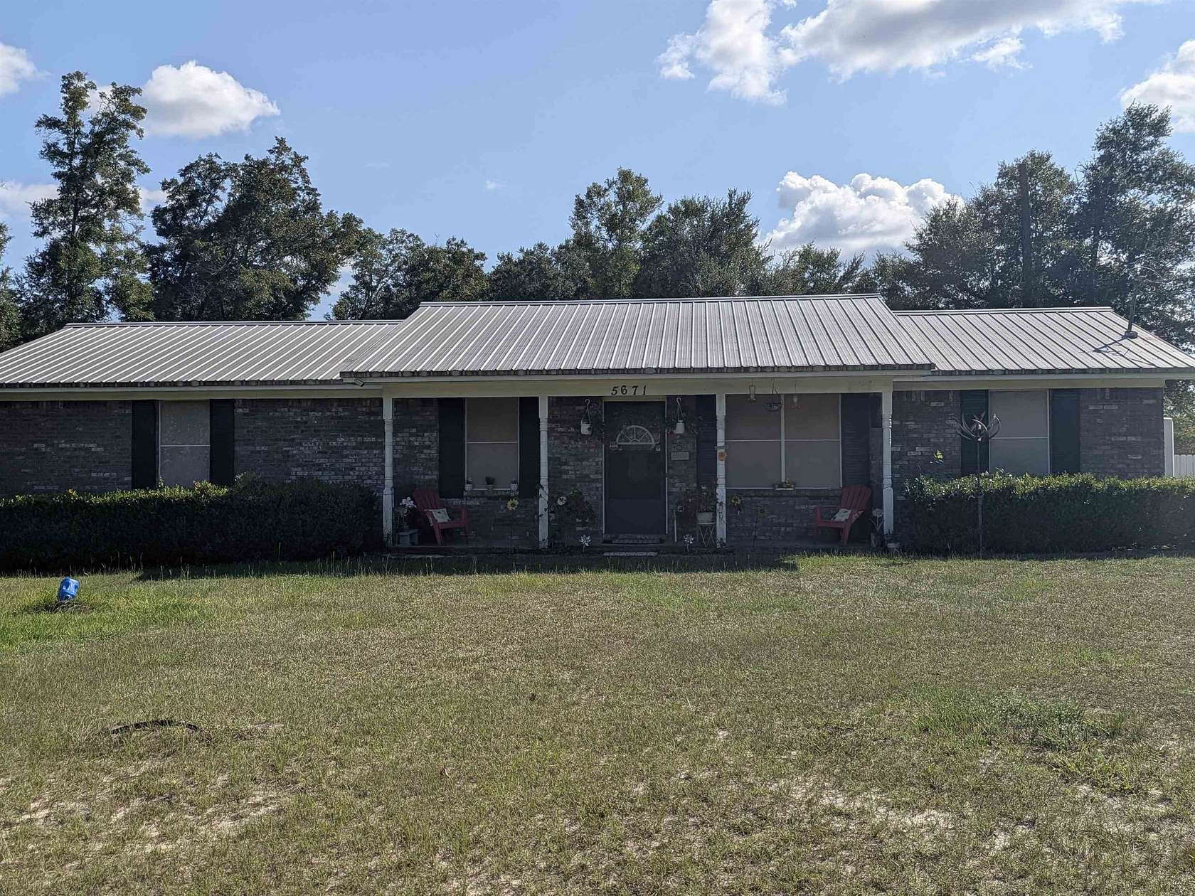 4 Acres of Land with Home for Sale in Greenwood, Florida
