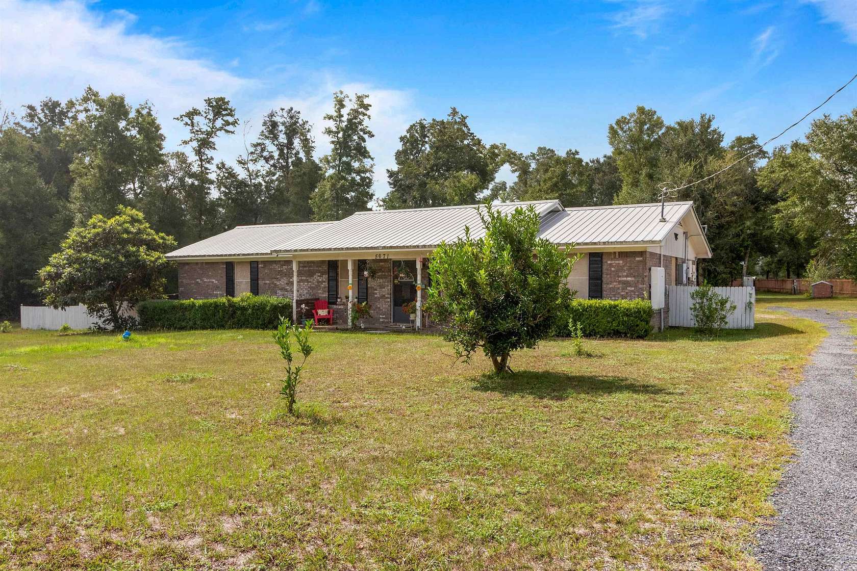 4 Acres of Land with Home for Sale in Greenwood, Florida