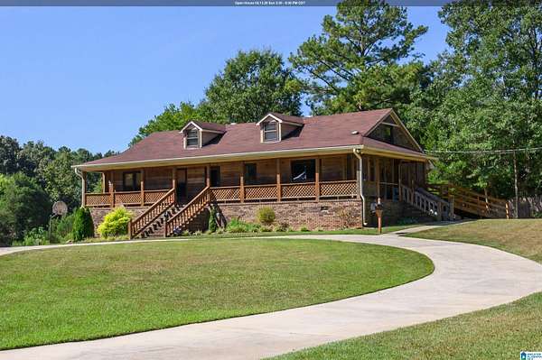 6.12 Acres of Land with Home for Sale in Montevallo, Alabama