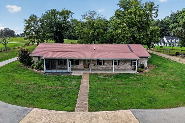 7 Acres of Land with Home for Auction in Cookeville, Tennessee