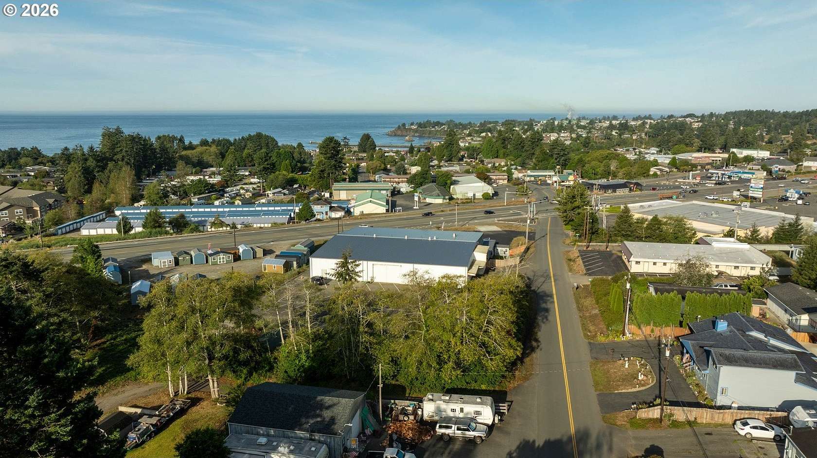 0.54 Acres of Commercial Land for Sale in Brookings, Oregon