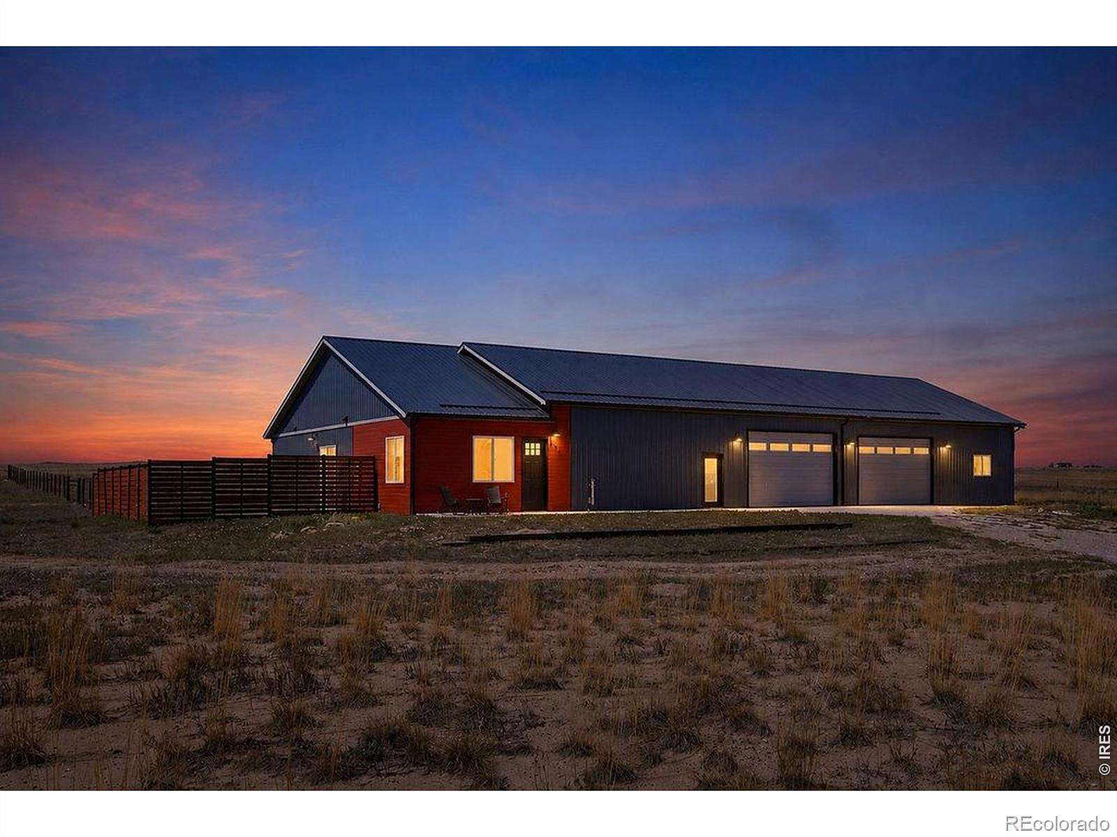 23 Acres of Agricultural Land with Home for Sale in Wellington, Colorado