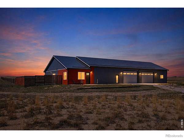 23 Acres of Agricultural Land with Home for Sale in Wellington, Colorado