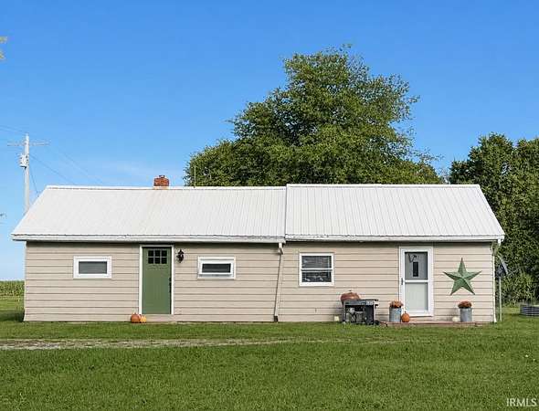 10.2 Acres of Land with Home for Sale in Akron, Indiana