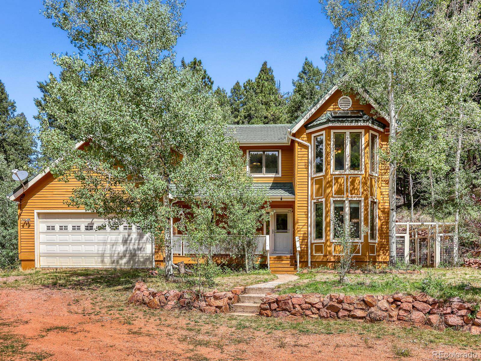 3 Acres of Land with Home for Sale in Larkspur, Colorado