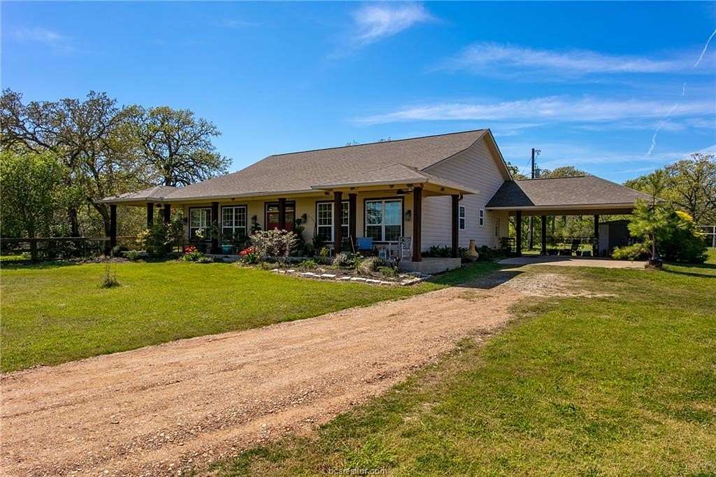 17.6 Acres of Land with Home for Sale in Somerville, Texas