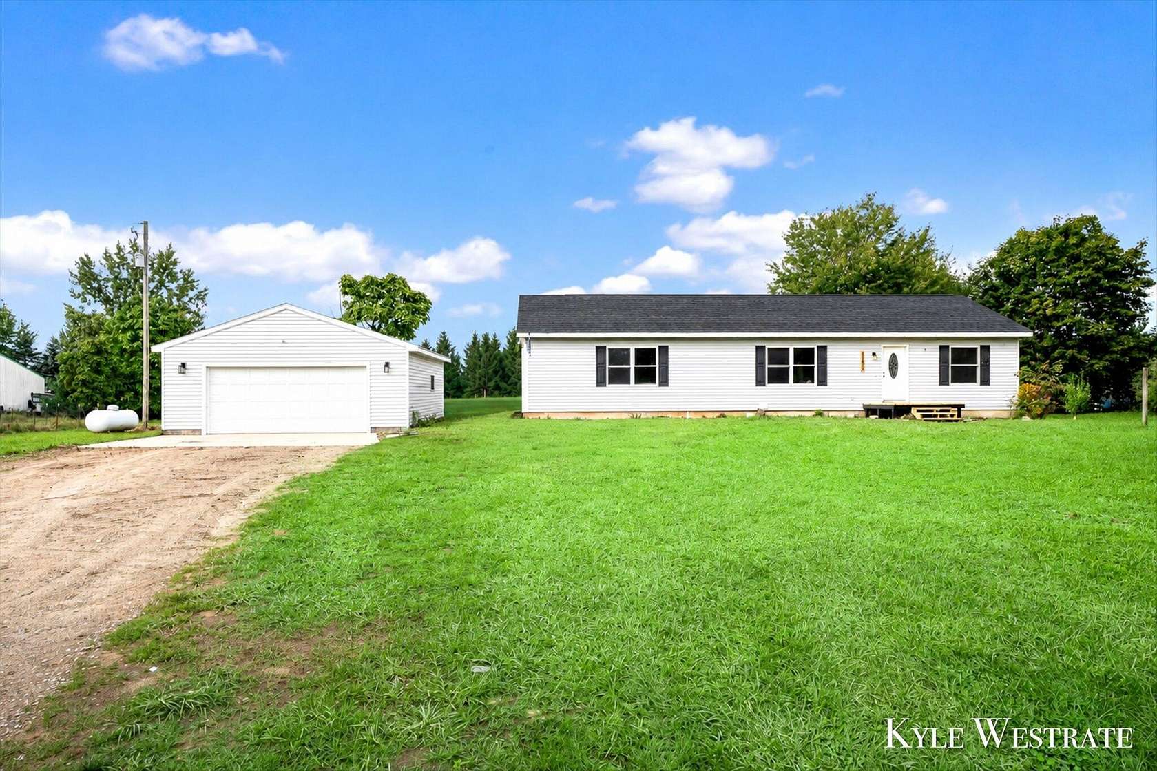 3.53 Acres of Land with Home for Sale in Greenville, Michigan