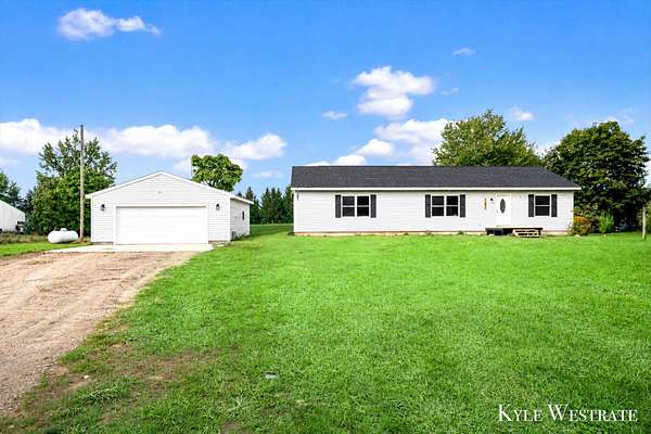 3.53 Acres of Land with Home for Sale in Greenville, Michigan
