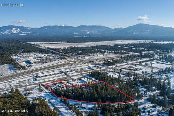 6.7 Acres of Commercial Land for Sale in Athol, Idaho