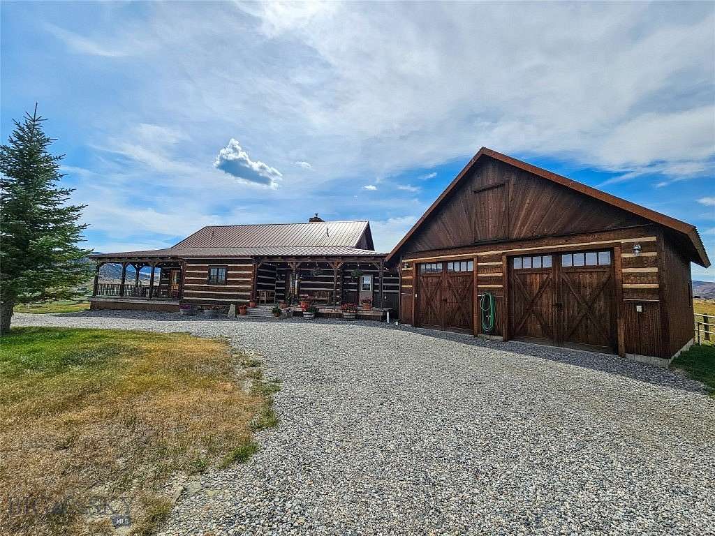 26.9 Acres of Land with Home for Sale in McLeod, Montana