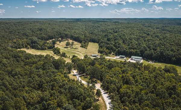 218 Acres of Land with Home for Sale in Salem, Missouri