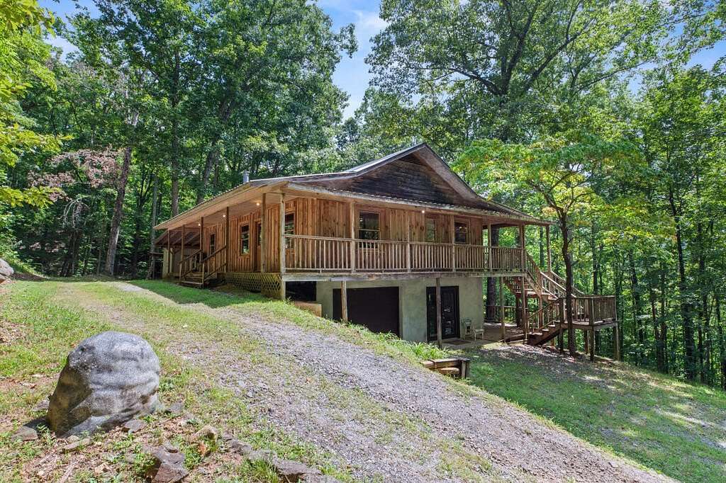 10.4 Acres of Land with Home for Sale in Hayesville, North Carolina