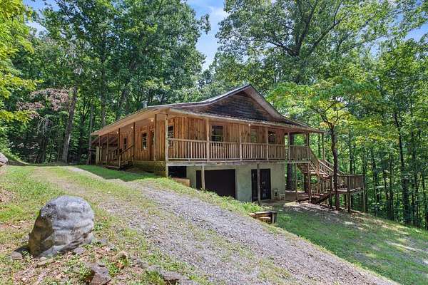 10.4 Acres of Land with Home for Sale in Hayesville, North Carolina