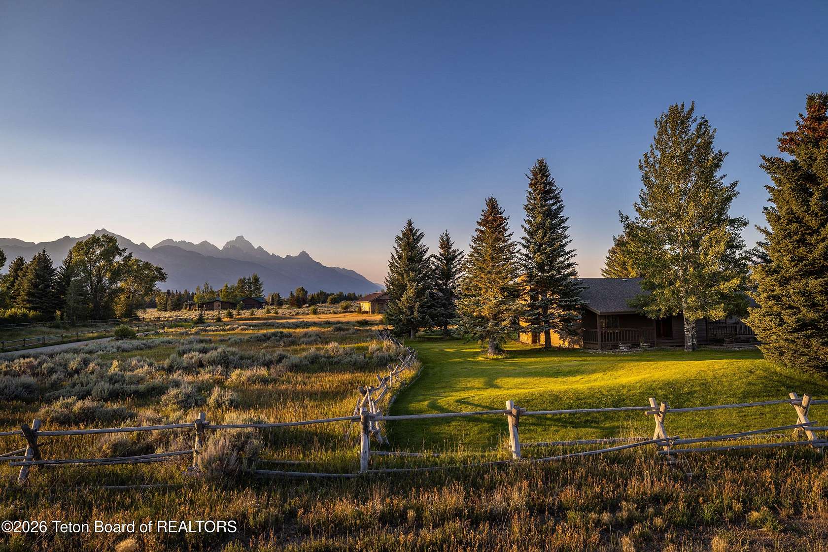 2.5 Acres of Land with Home for Sale in Jackson, Wyoming