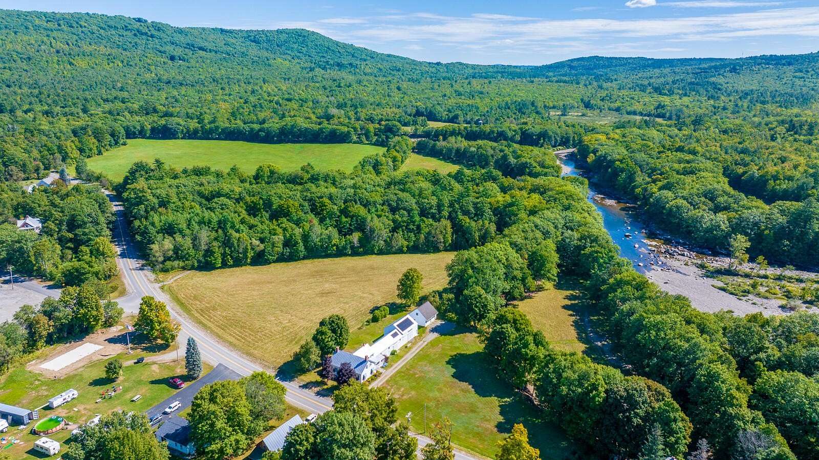 9.43 Acres of Land with Home for Sale in Phillips, Maine