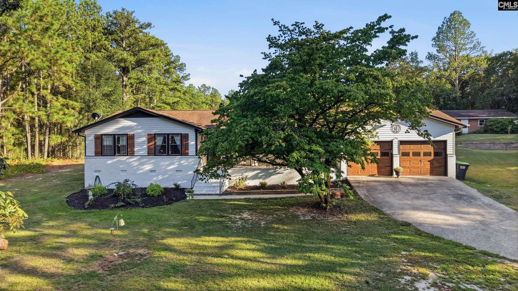 7.33 Acres of Land with Home for Sale in Lexington, South Carolina
