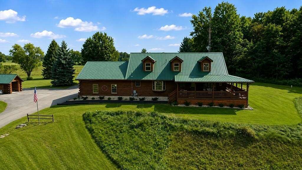 15 Acres of Recreational Land with Home for Sale in Crestline, Ohio