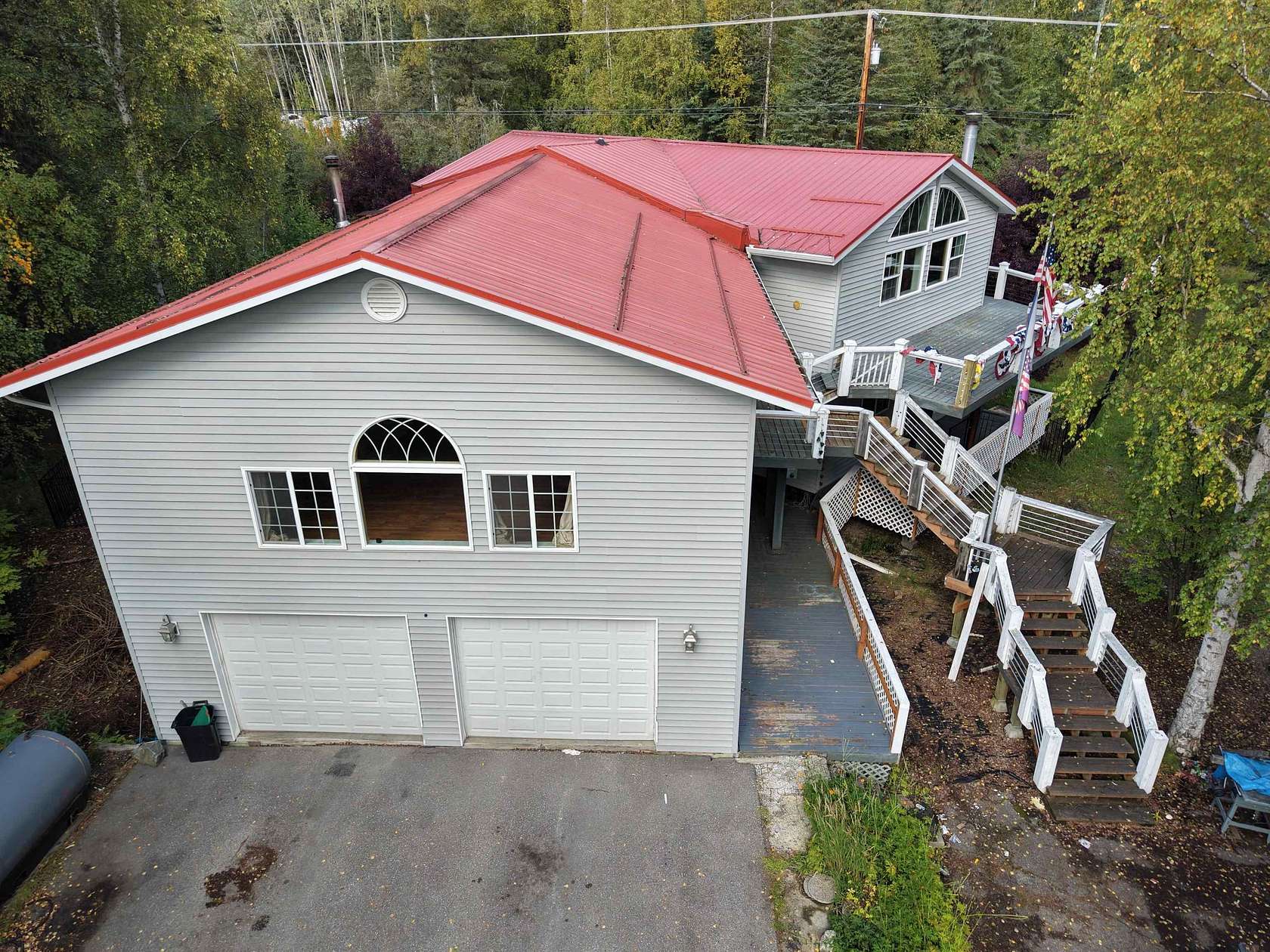 5 Acres of Land with Home for Sale in Fairbanks, Alaska