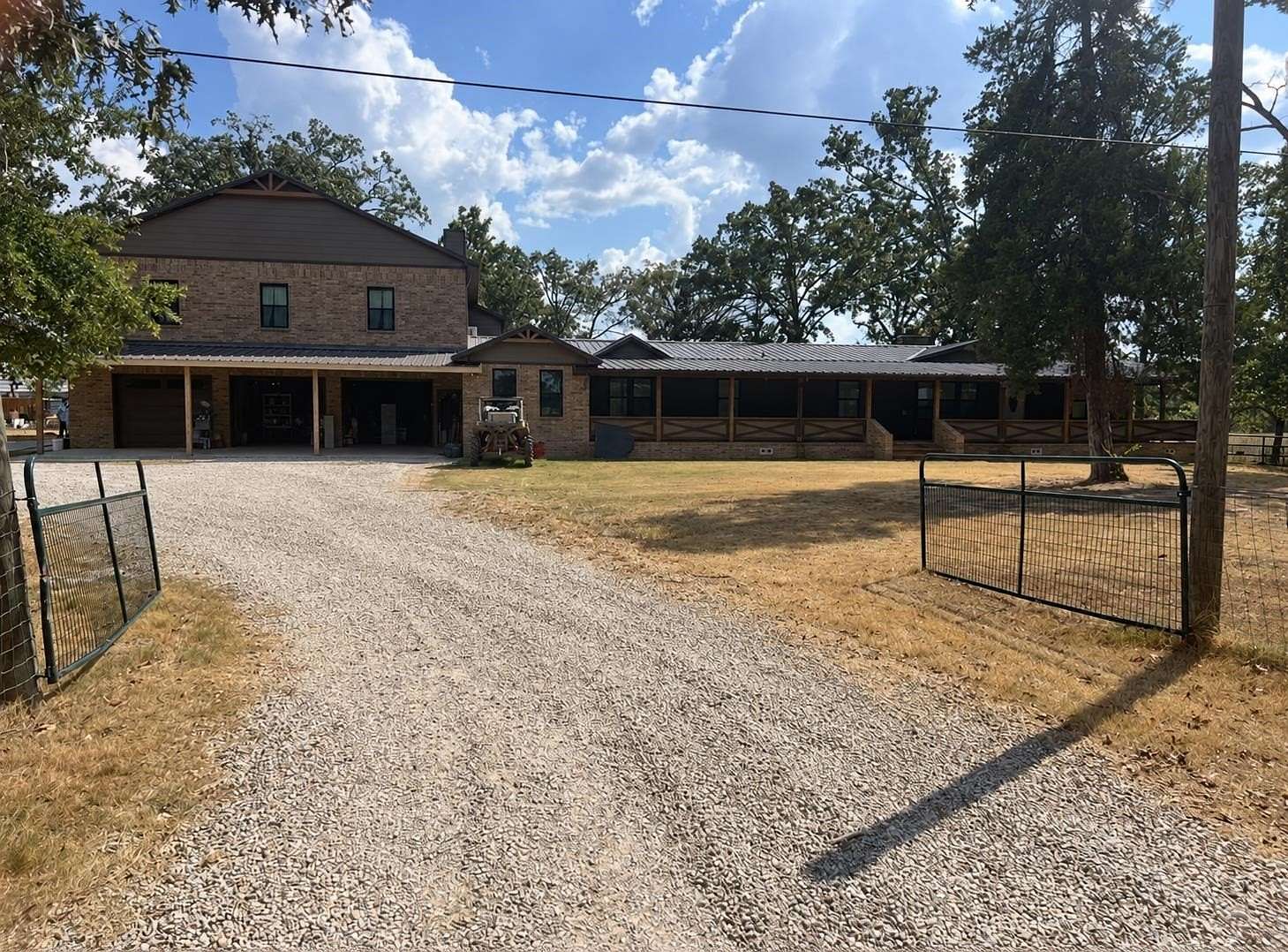 54.7 Acres of Land with Home for Sale in Talco, Texas