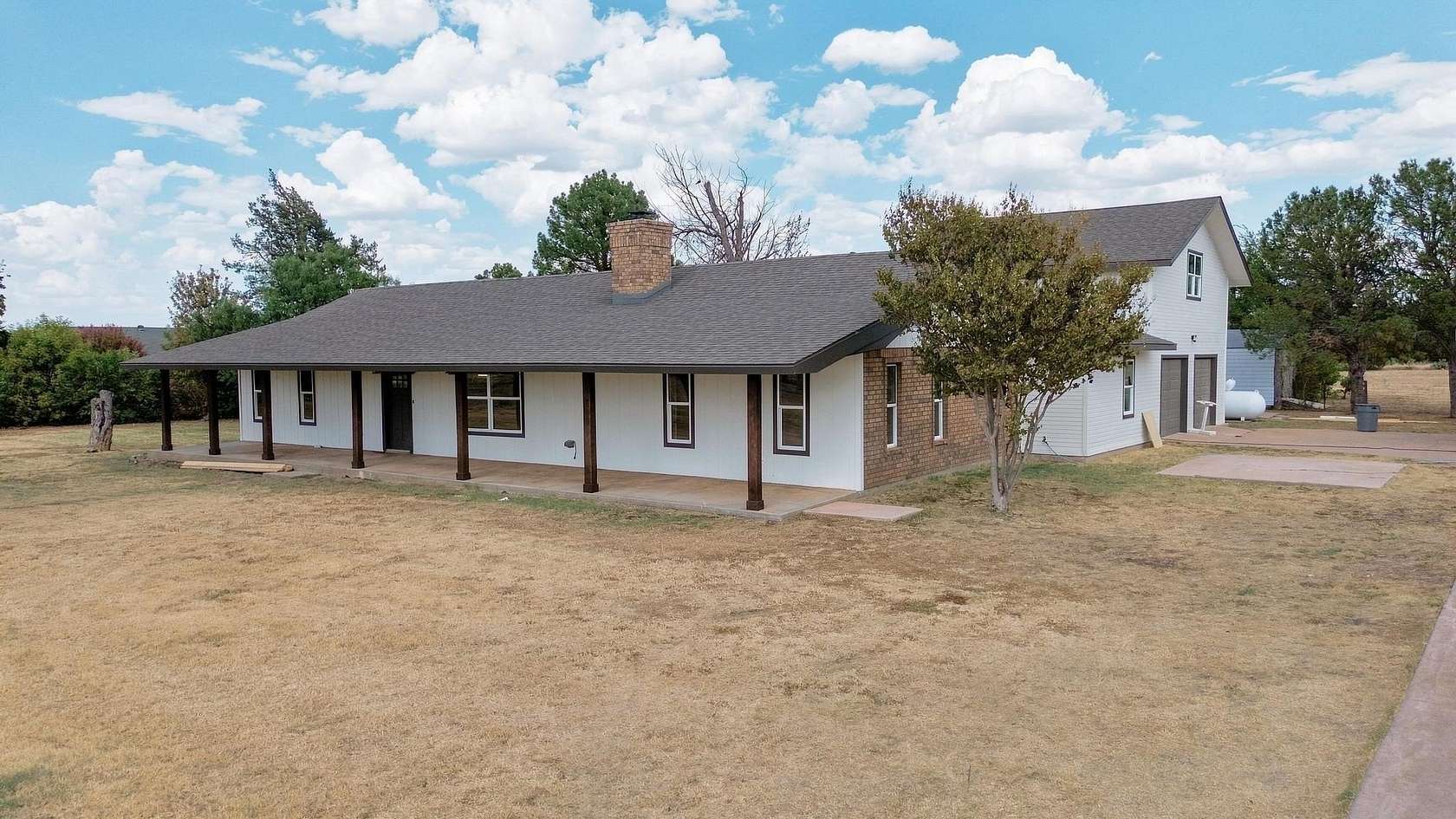 2 Acres of Land with Home for Lease in Tuscola, Texas