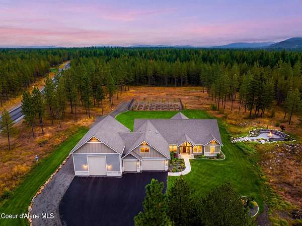 4.7 Acres of Land with Home for Sale in Rathdrum, Idaho