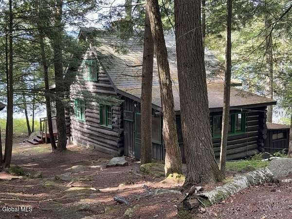 12.2 Acres of Land with Home for Sale in Schroon Lake, New York