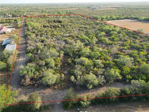 13 Acres of Land for Sale in San Diego, Texas