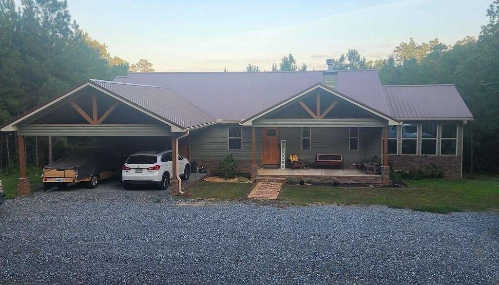 51 Acres of Recreational Land with Home for Sale in Shiloh, Georgia