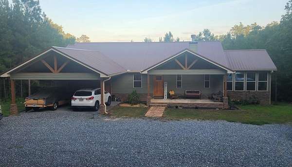 51 Acres of Recreational Land with Home for Sale in Shiloh, Georgia