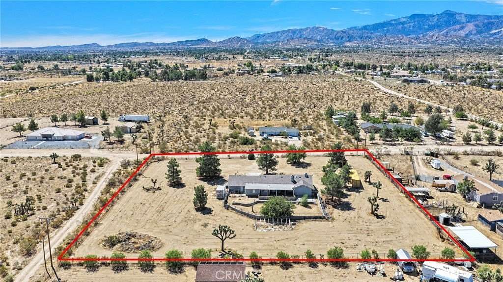 2 Acres of Land with Home for Sale in Phelan, California