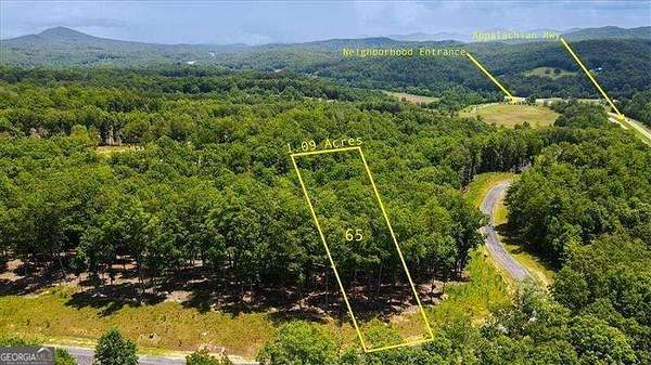 1 Acre of Residential Land for Sale in Morganton, Georgia
