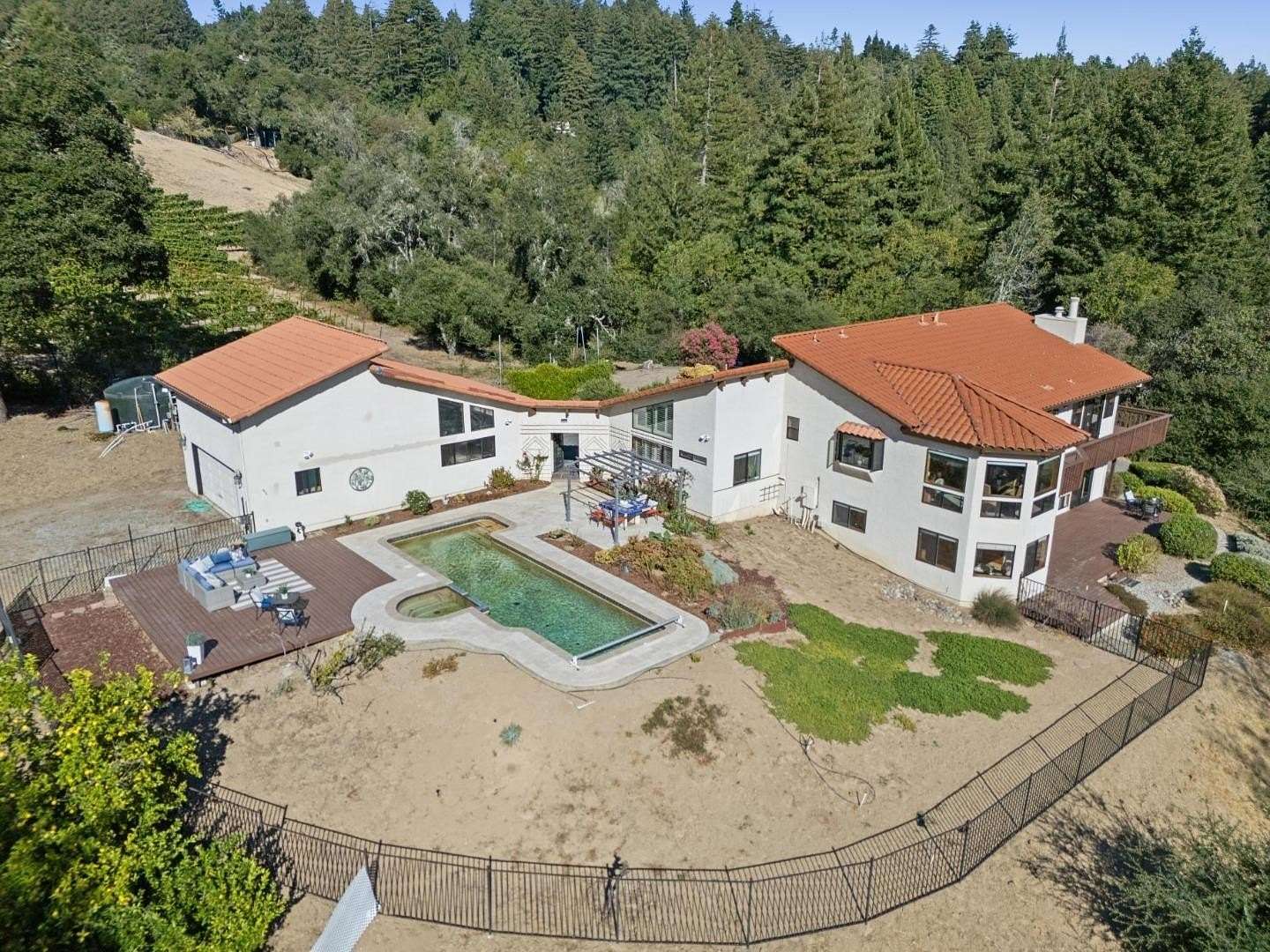 13.2 Acres of Land with Home for Sale in Los Gatos, California
