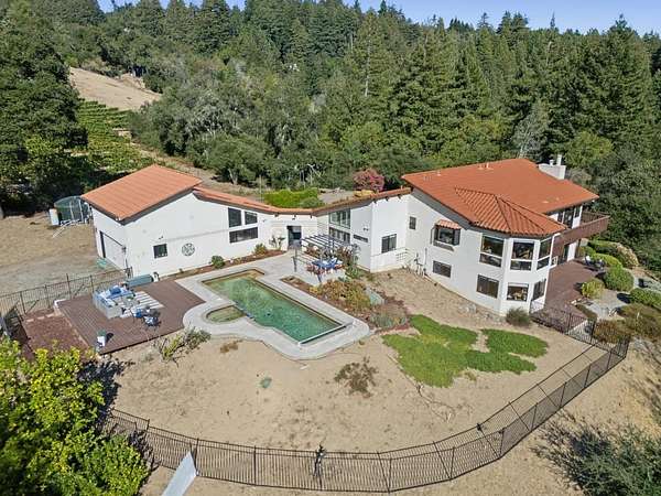 13.2 Acres of Land with Home for Sale in Los Gatos, California
